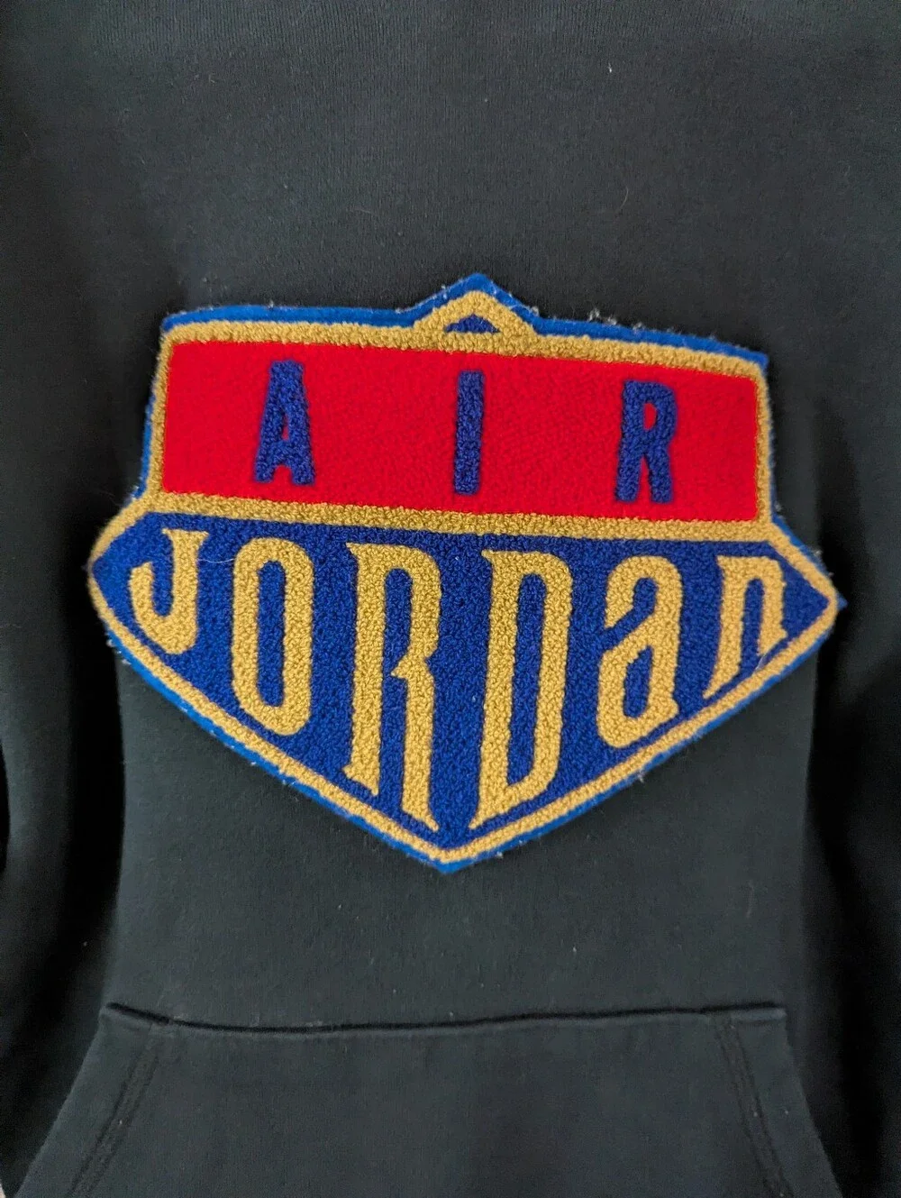 Nike Air Jordan Sport DNA Chenille Logo Hoodie Size Small